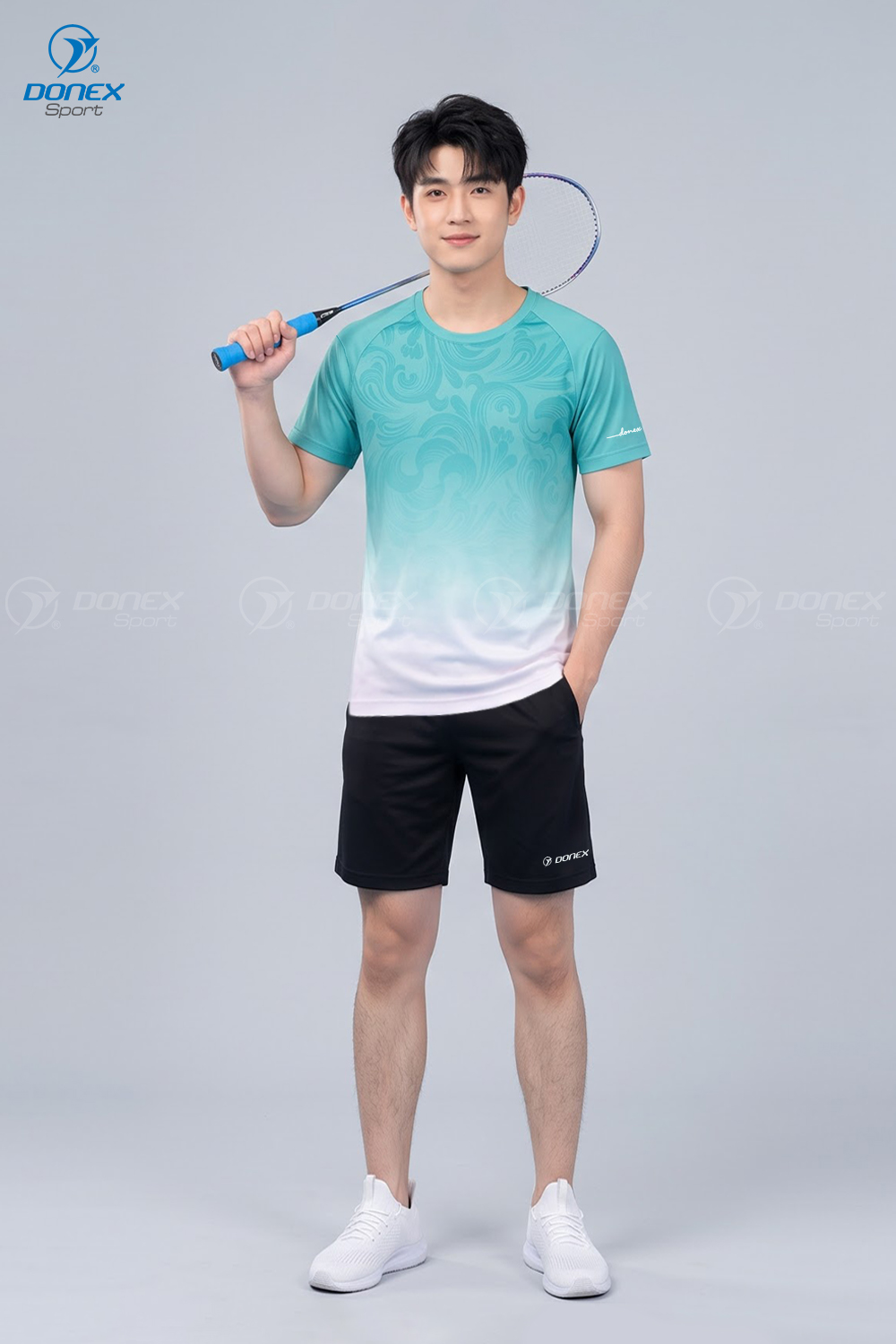 Áo thể thao nam MC-9170-19 Xanh ngọc